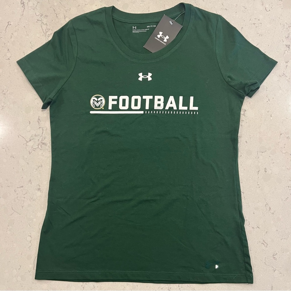 Colorado State University Football Tee - WS - NWT